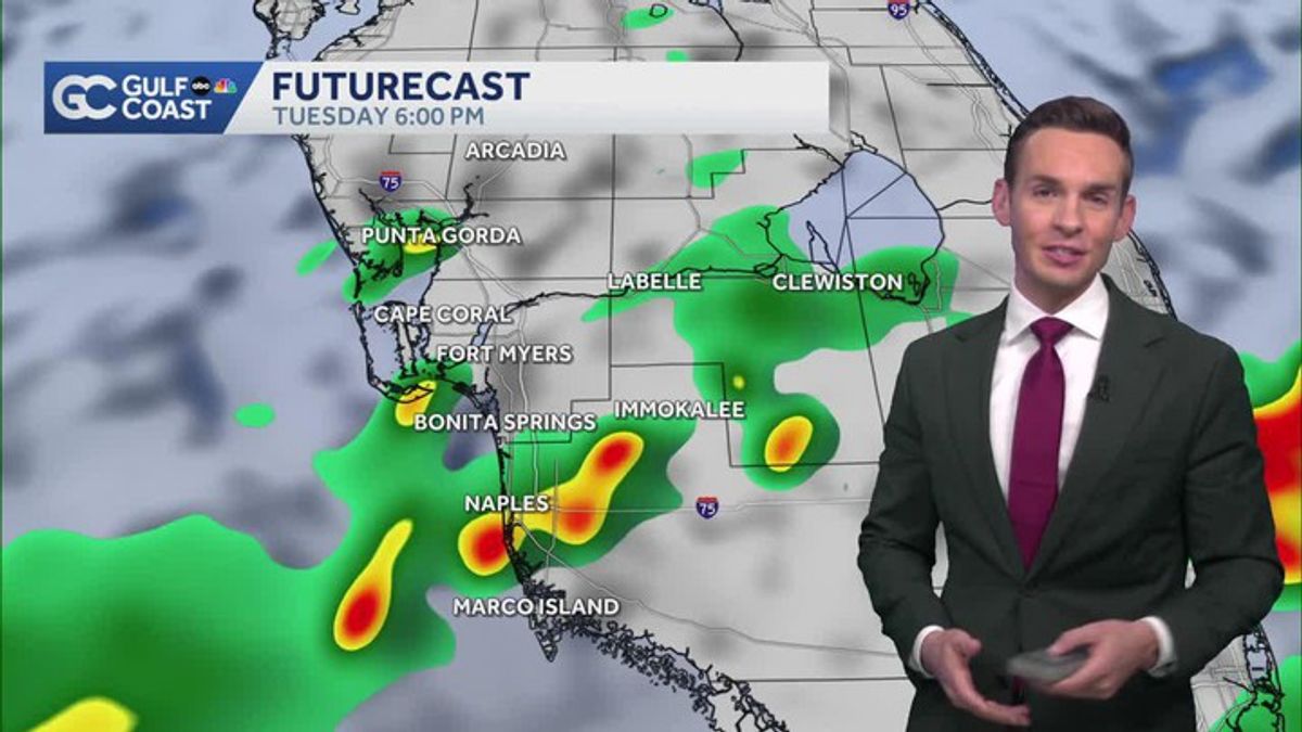 Weather Impact Day: Tracking on-and-off showers and storms all day ...