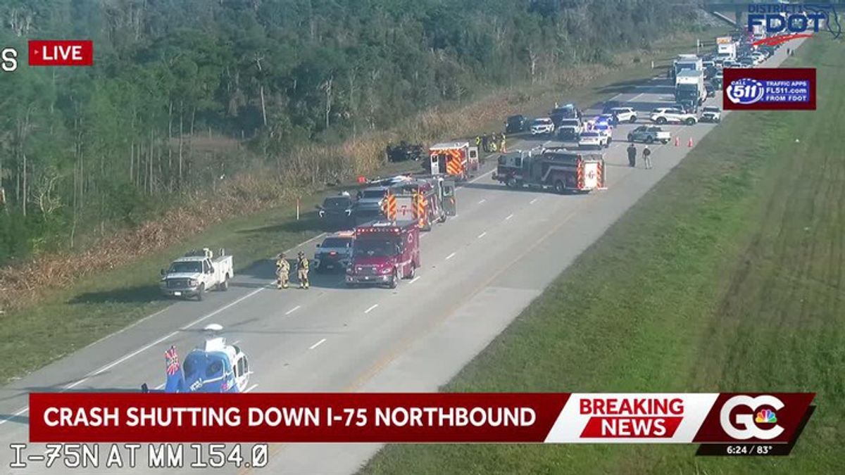 Deadly crash shuts down I-75 northbound at Bayshore Road in Charlotte ...