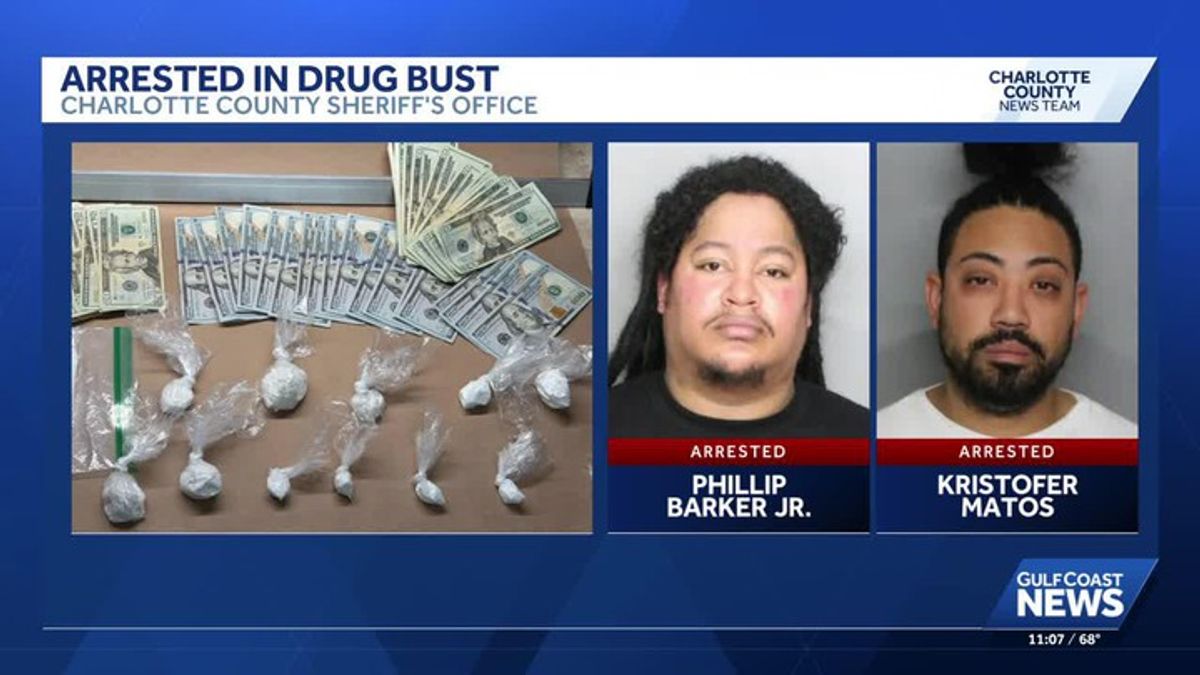 2 men arrested after being accused of drug deal in Punta Gorda bar ...