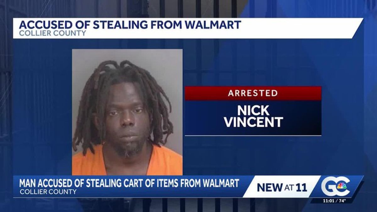 Collier County deputies arrest man accused of stealing over $1,500 in ...