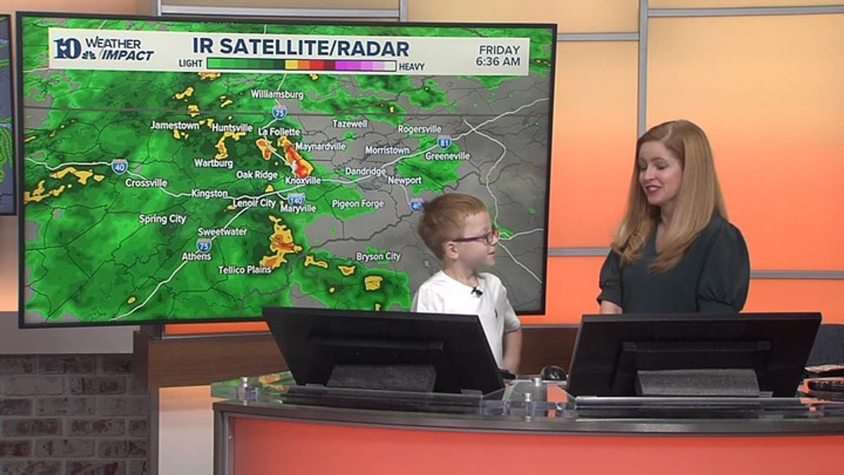 Meet our Mini Meteorologist, Calvin! | Haystack News