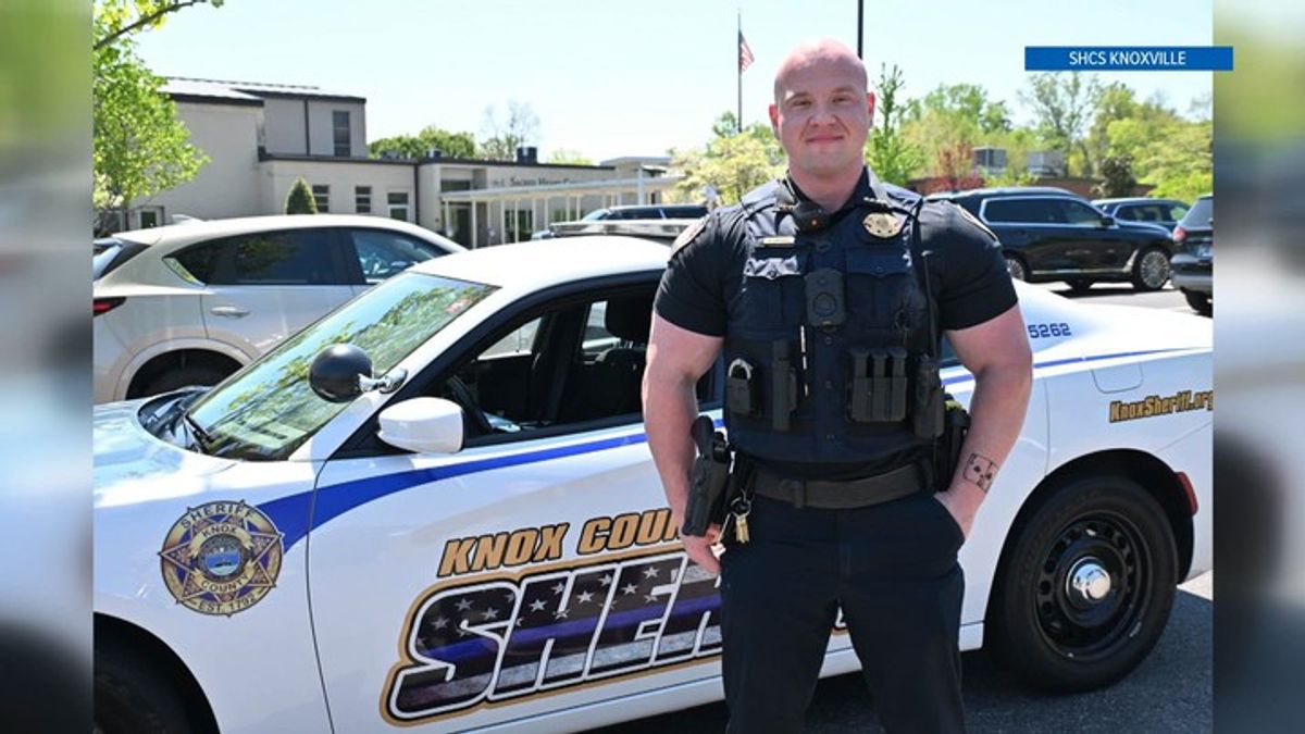 Injured KCSO deputy welcomed back to Knoxville school | Haystack News