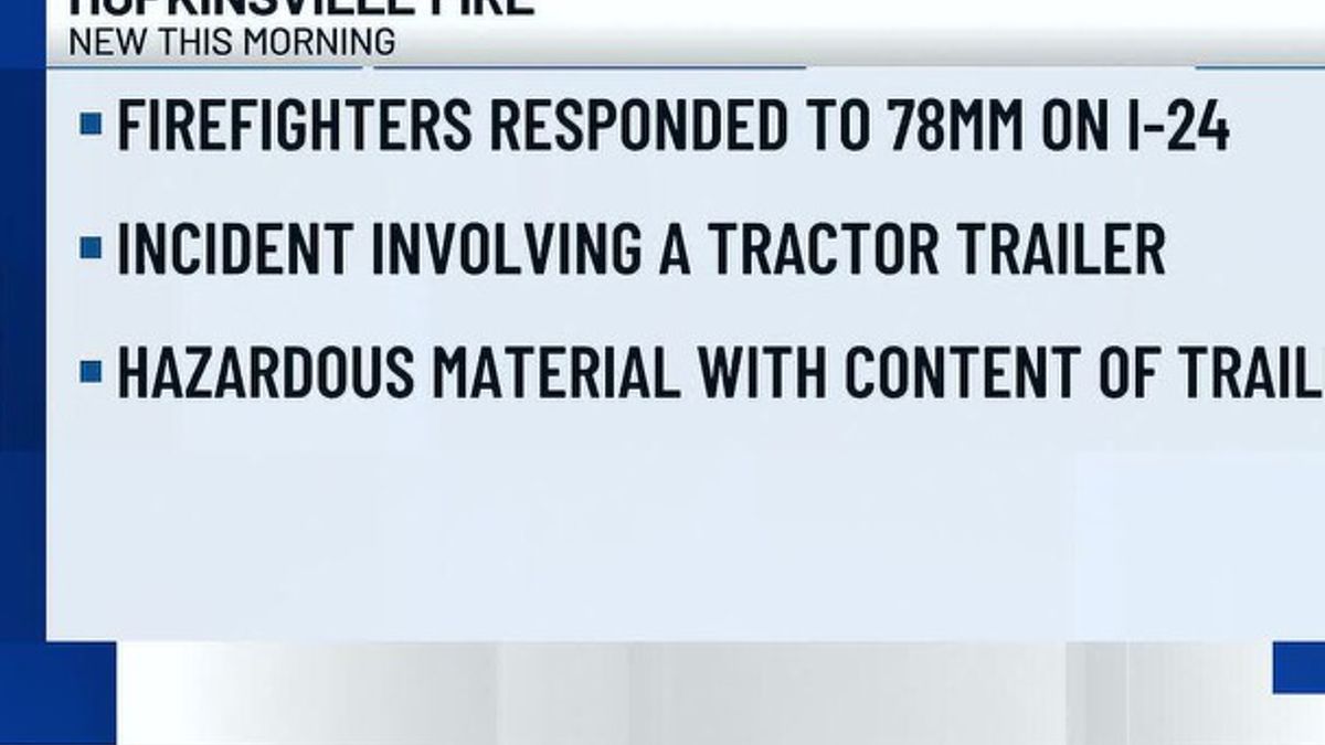 Tractor trailer incident being investigated | Haystack News