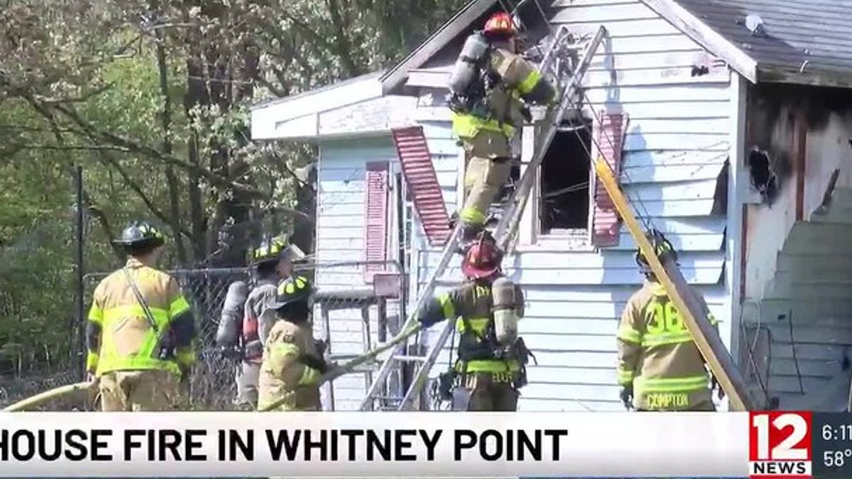 Crews respond to house fire in Whitney Point | Haystack News