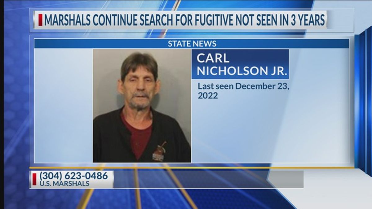 U.S. Marshals offer $5000 reward for West Virginia fugitive not seen ...