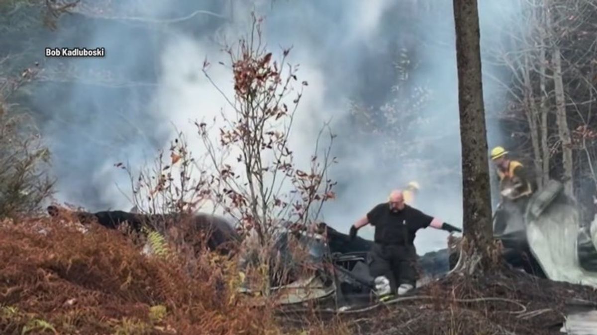 Investigation underway after fire destroys hunting cabin | Haystack News