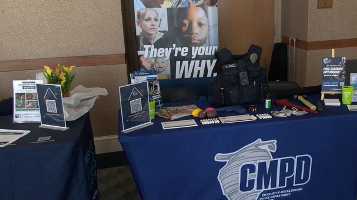Charlotte-Mecklenburg police officers work to fill vacancies at college ...