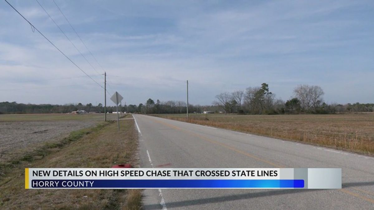 Horry County police release more information on high-speed chase that ...