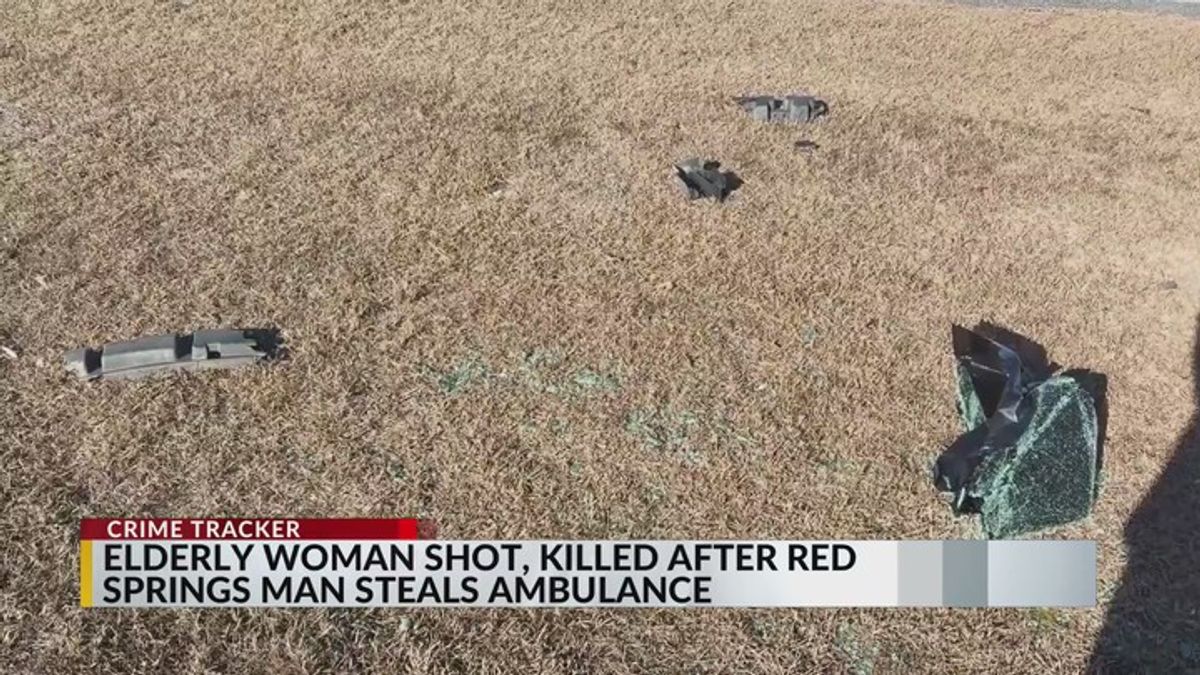 Red Springs man stole ambulance, killed woman after colliding with her ...