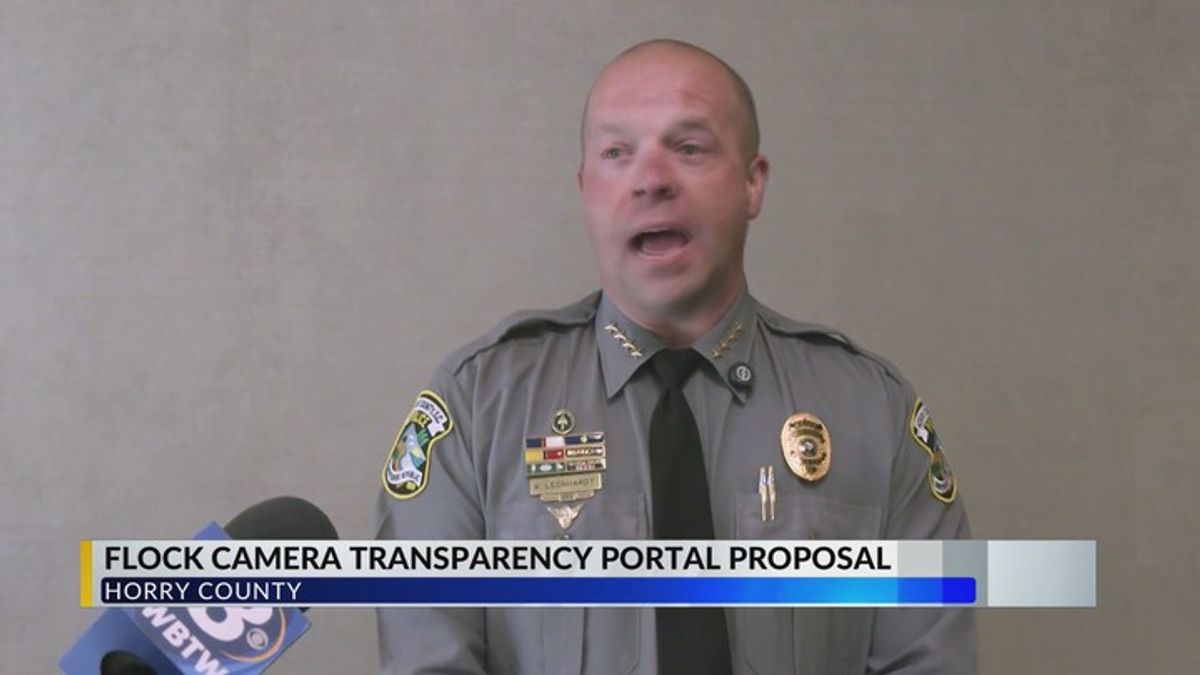 Horry County police looking to launch new Flock camera transparency ...