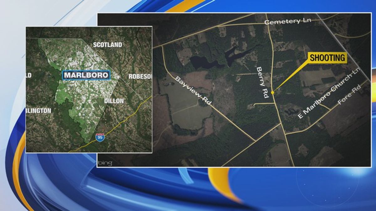 Man found in wrecked vehicle with gunshot wound in Marlboro County ...