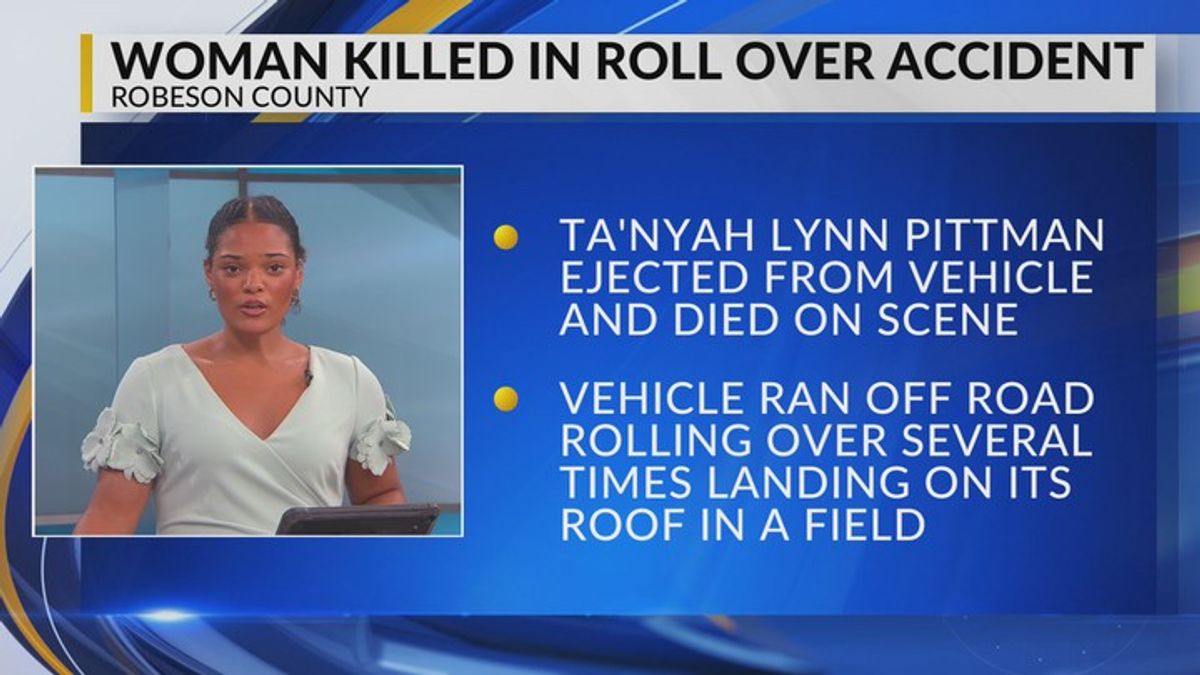North Carolina woman killed in wreck after vehicle overturns several ...
