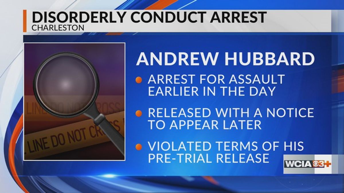 Man arrested twice in one day in Charleston for assault, disorderly ...