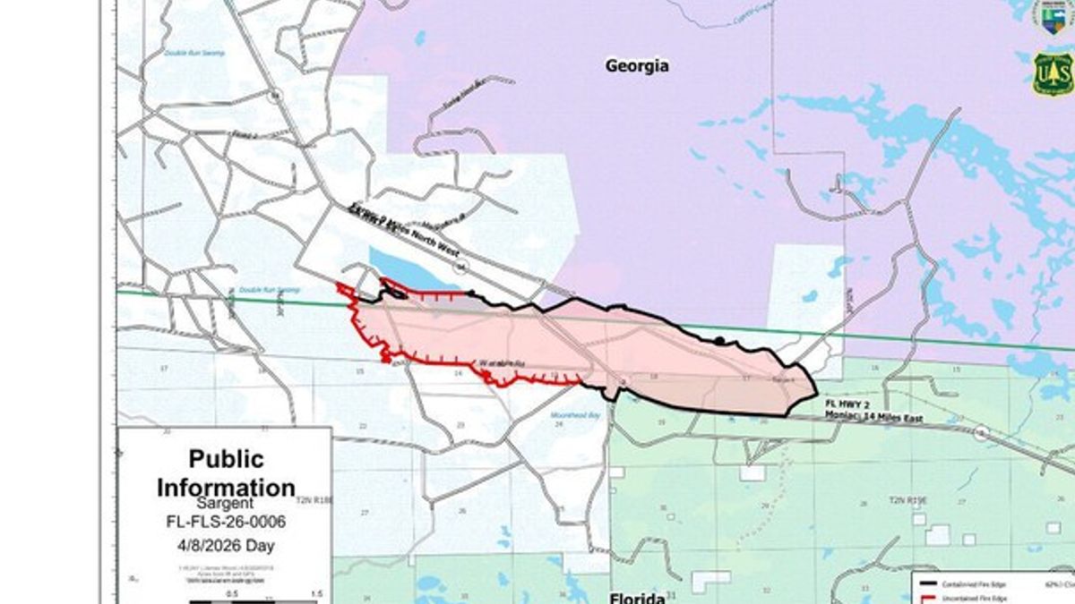 Florida Forest Service reports improved containment of Sargent Fire in ...