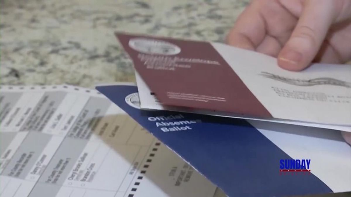 Ohio secretary of state votes provisionally after overseas ballot ...
