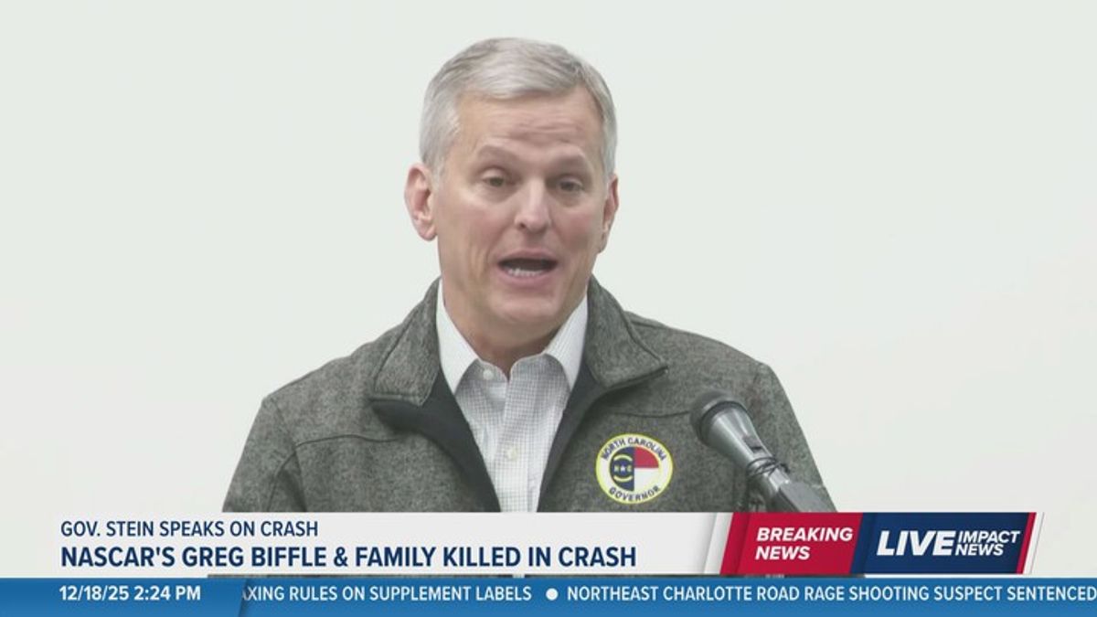 Gov. Josh Stein on Greg Biffle plane crash: 'Our hearts go out to their ...