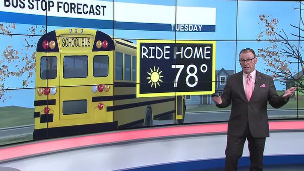 Bus Stop Forecast: Rob has the weather for this morning’s commute - 10 ...