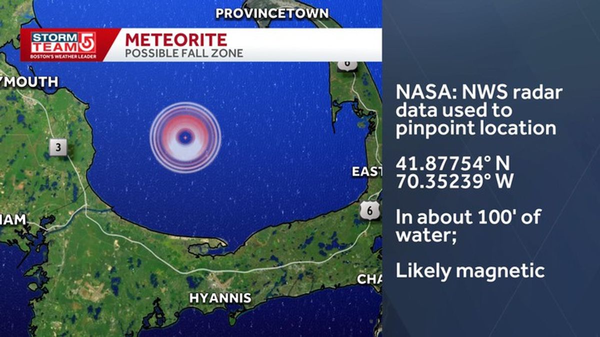 NASA updates meteor size after Massachusetts sonic boom | Haystack News