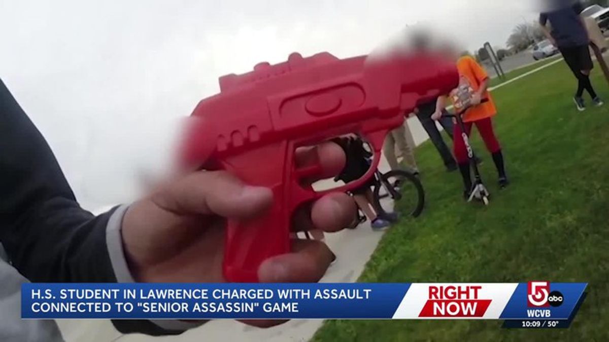 Lawrence police charge student in senior assassins game shooting ...