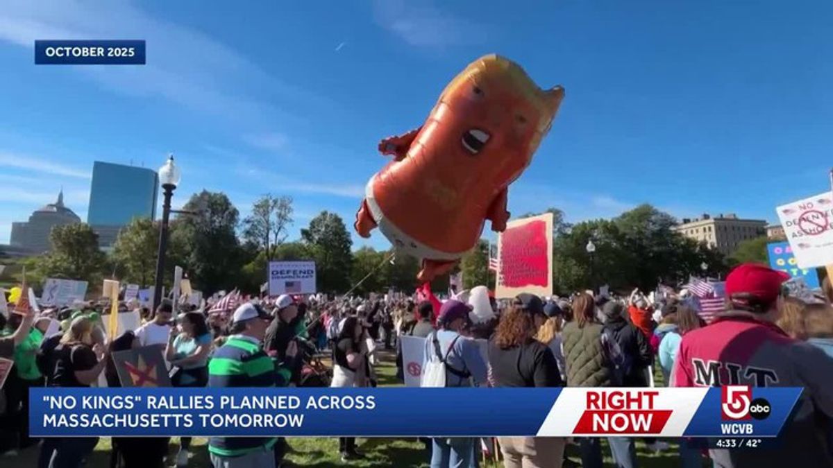 Boston rally set for big turnout as ‘No Kings’ protests spread across ...
