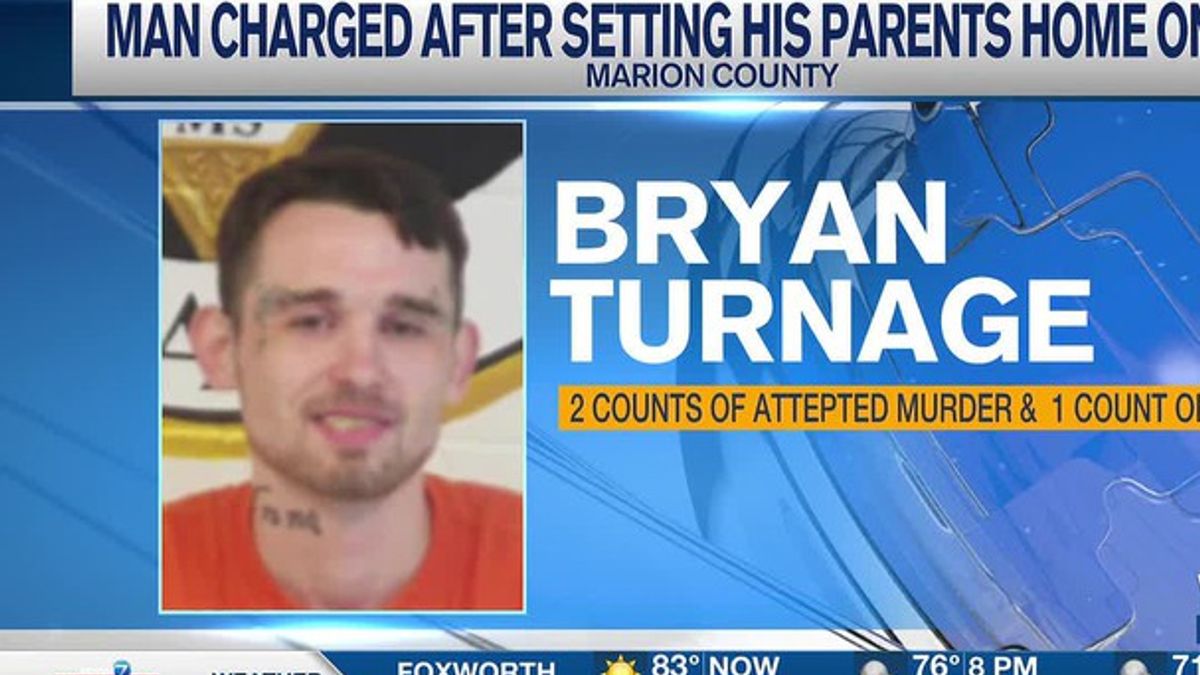 Man arrested for attempted murder after setting his parents’ home on ...