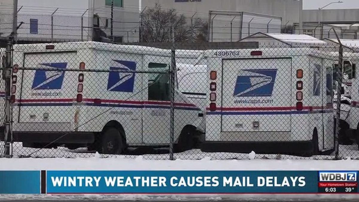 Severe Weather Causes Mail Delays | Haystack News