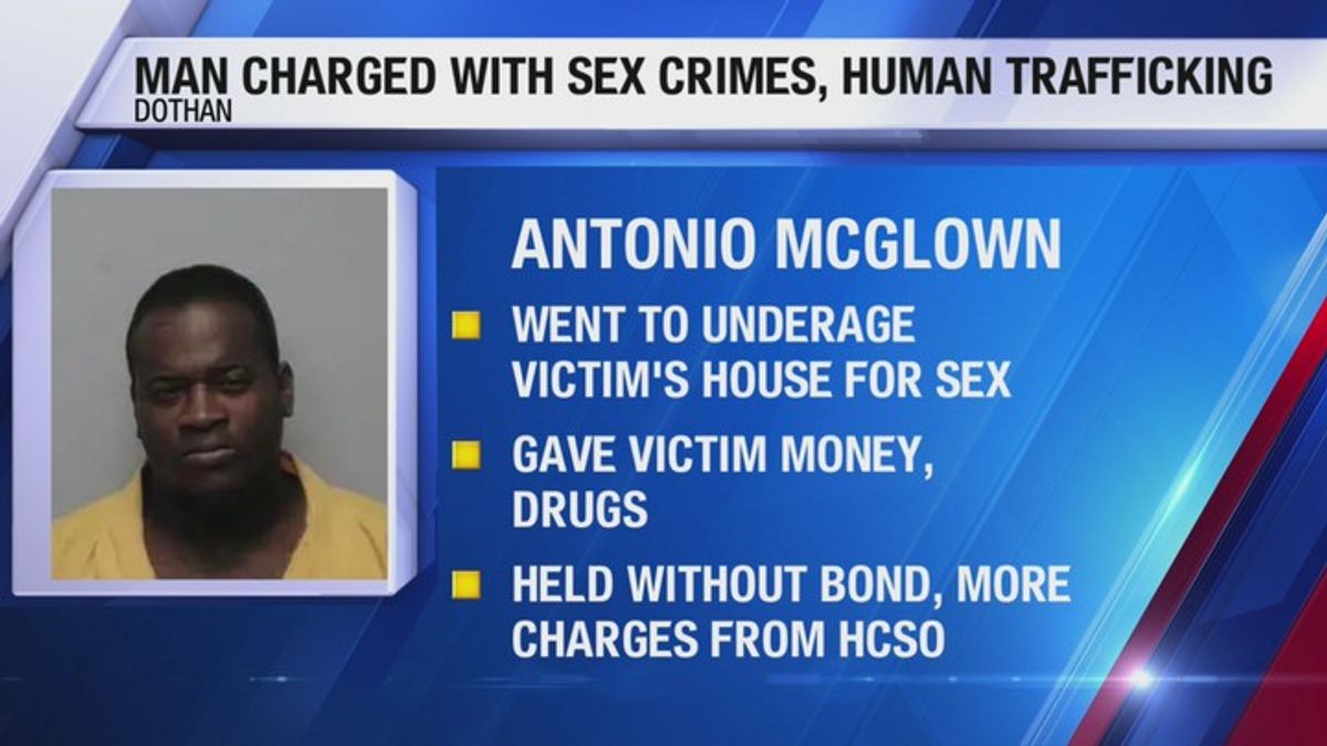 Dothan man charged with human trafficking and sex crimes, police say ...