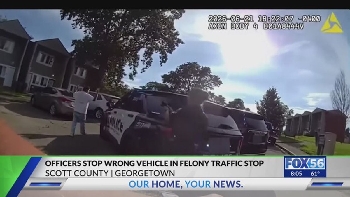 Video shows family stopped at gunpoint after Georgetown police ...