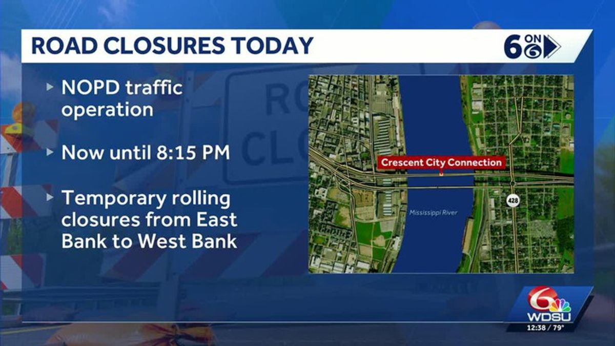 New Orleans police warn of CCC bridge closure | Haystack News