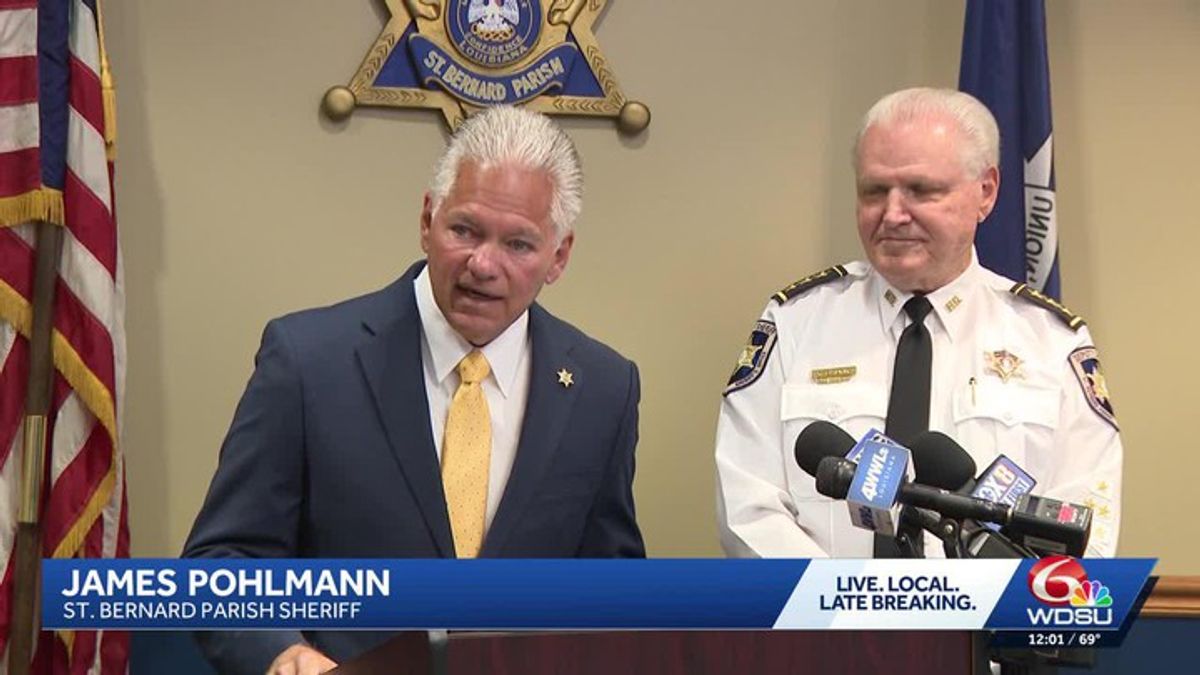 St. Bernard Parish Sheriff James Pohlmann announces retirement ...