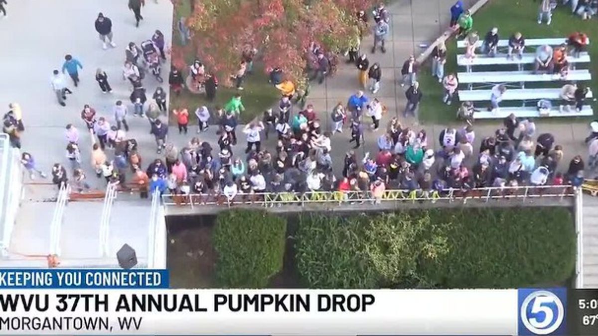 WVU hosts 37th annual Pumpkin Drop for K-12 student teams | Haystack News