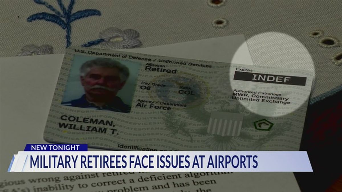 Retired Air Force Colonel pens Pentagon over military retiree IDs ...