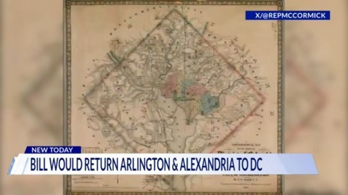 ‘Make DC Square Again Act’ seeks to restore original DC boundaries ...