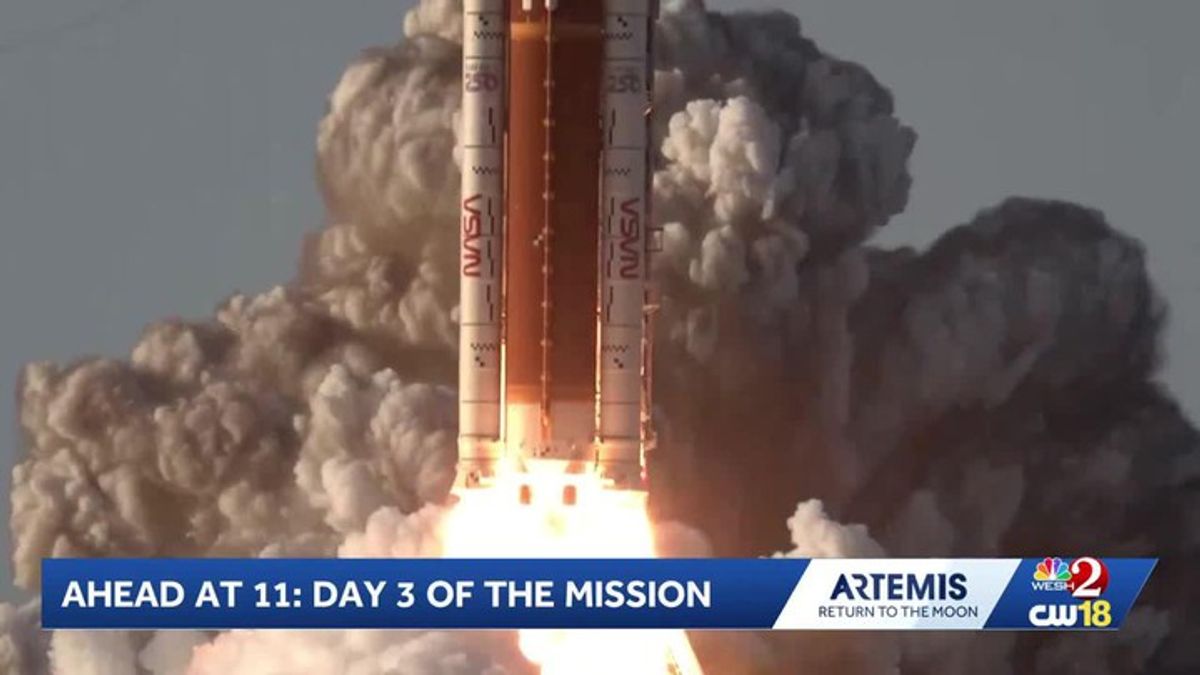 NASA provides latest update on Artemis II mission to the moon, day 2 ...