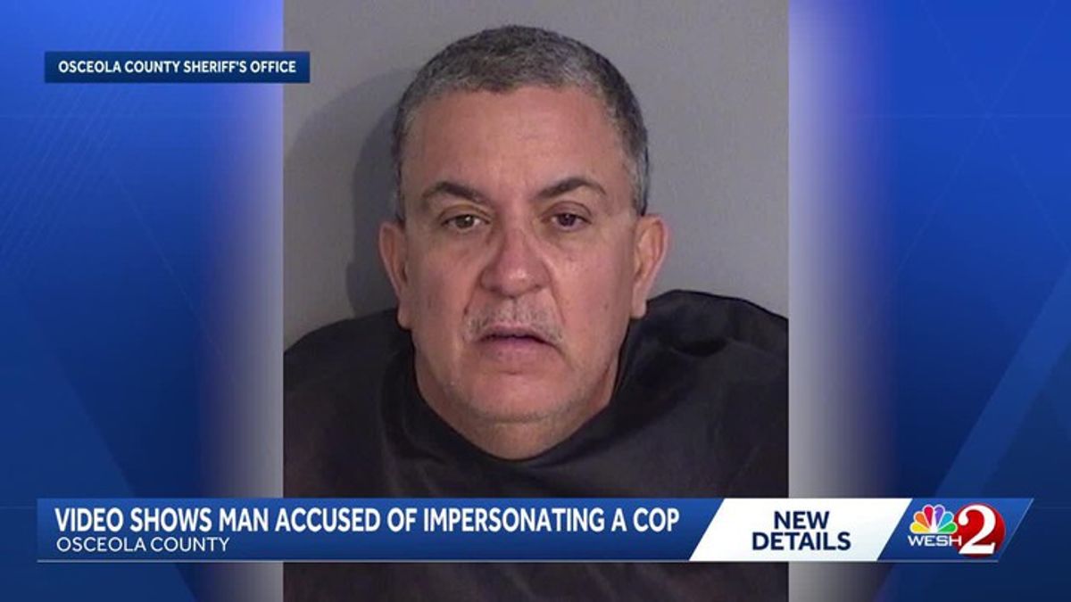 'Show me your badge': Man charged with impersonating a police officer ...