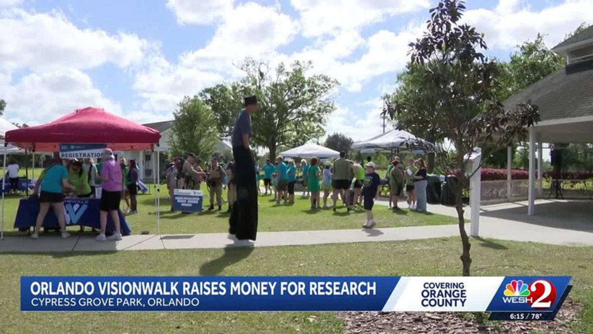 Orlando VisionWalk raises awareness, funds for vision loss research ...