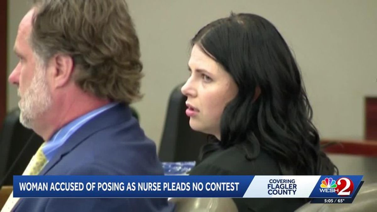 Woman accused of posing as nurse pleads no contest in Flagler County ...