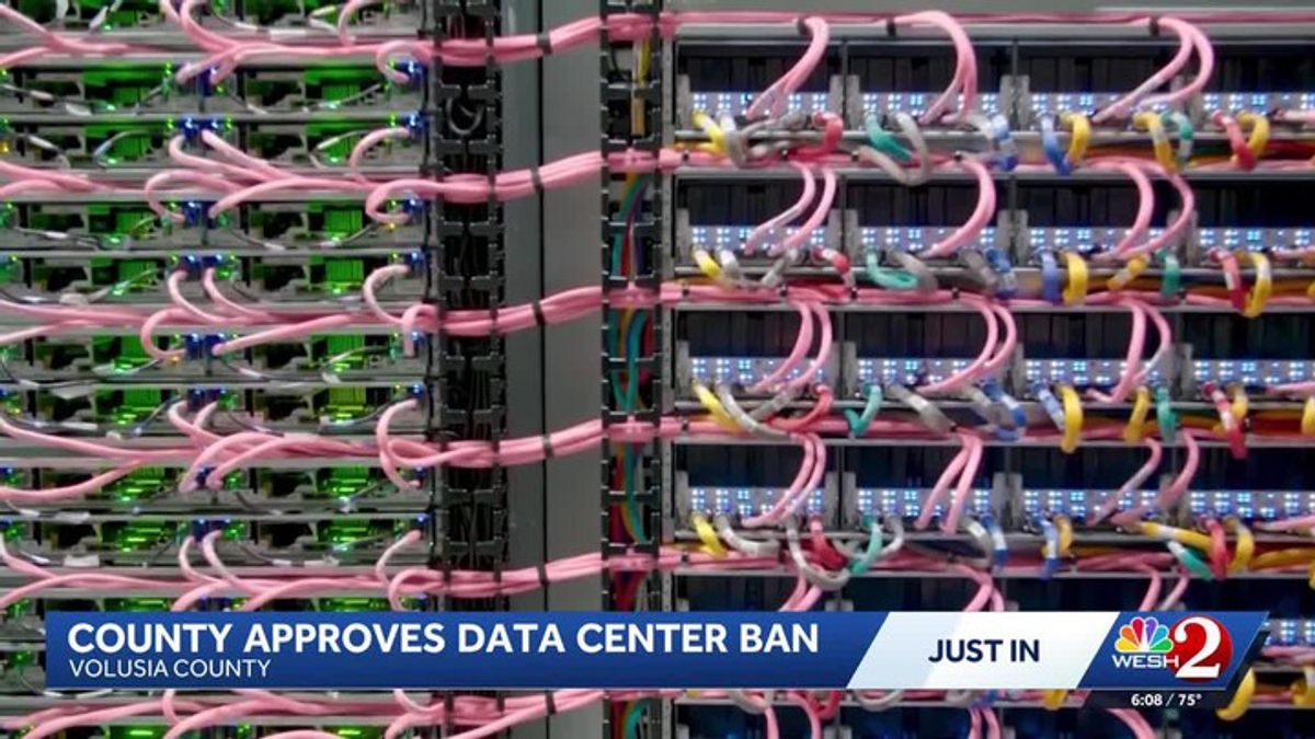 Data center ban approved in Volusia County | Haystack News