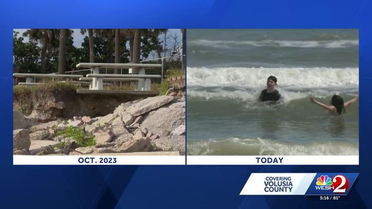 Beachfront Frank Rendon Park reopens following extensive repairs ...