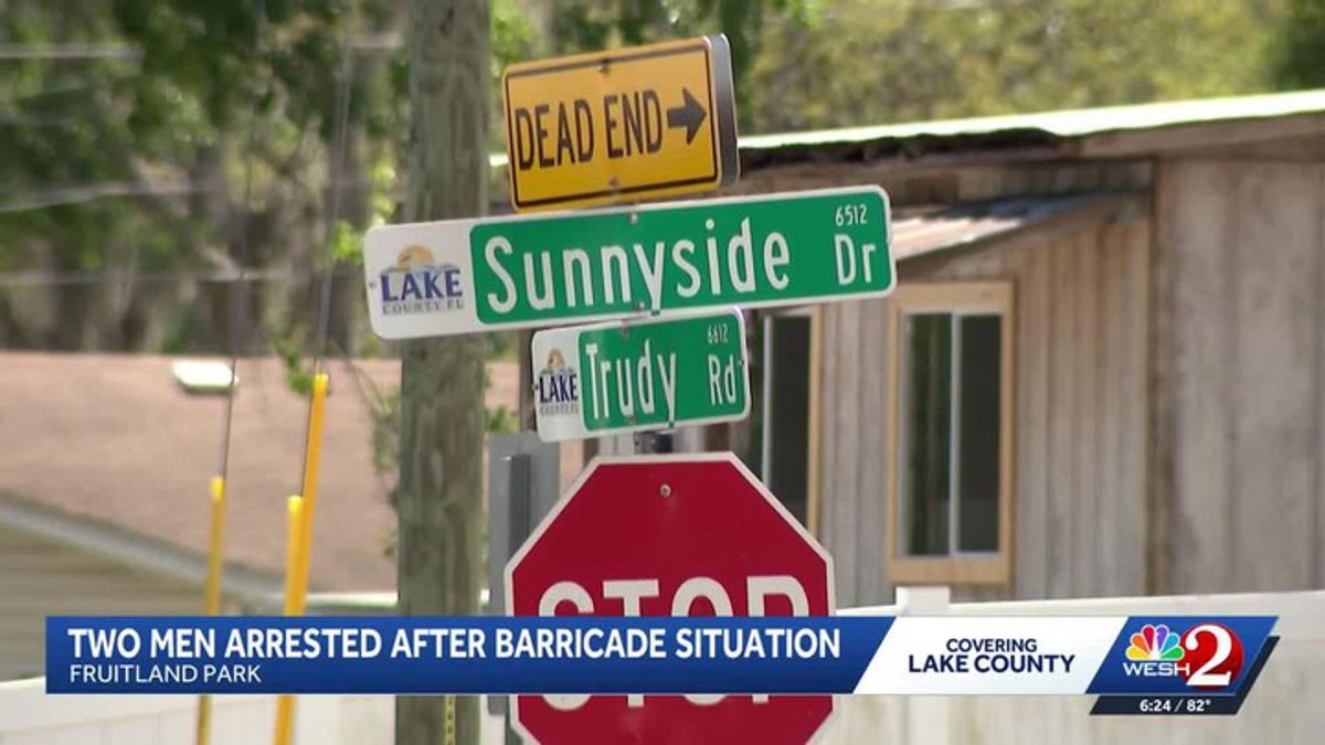 Lake County deputies arrest two after standoff in Fruitland Park ...