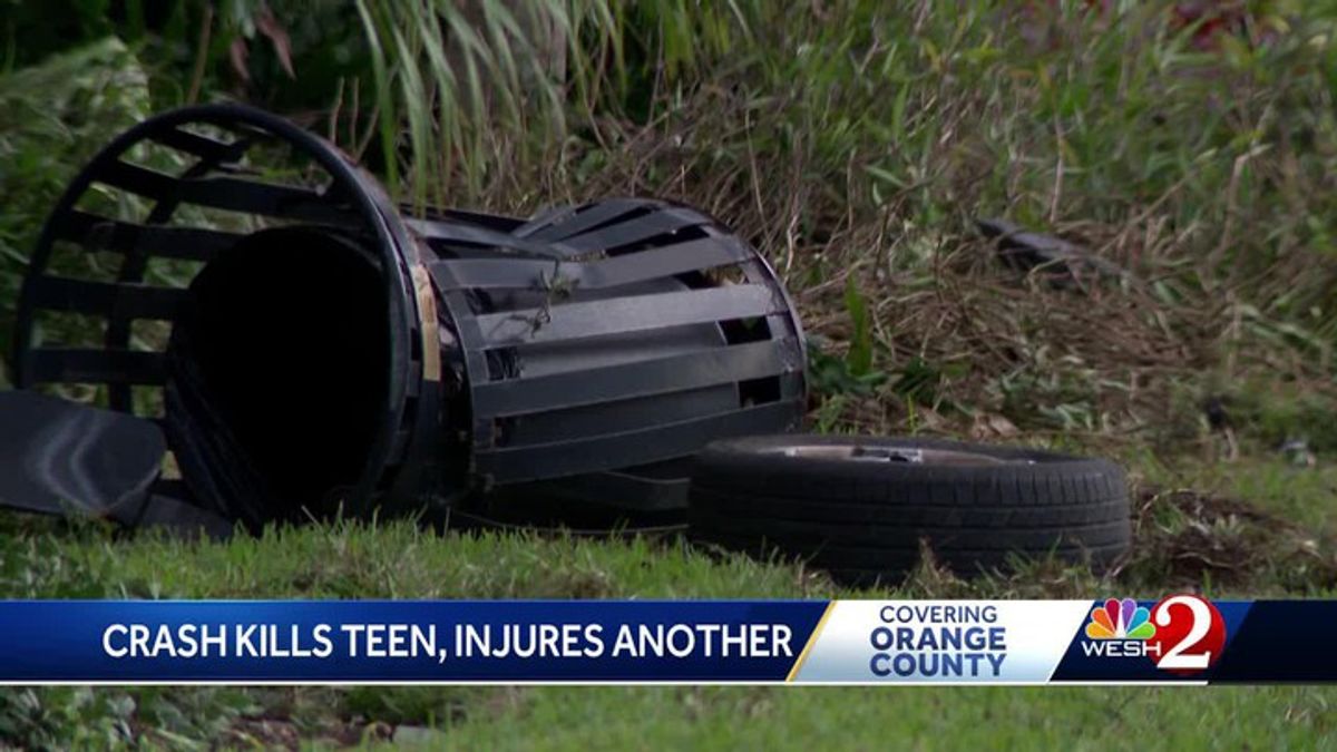 16-year-old driver dies after car slams into pole in east Orlando ...