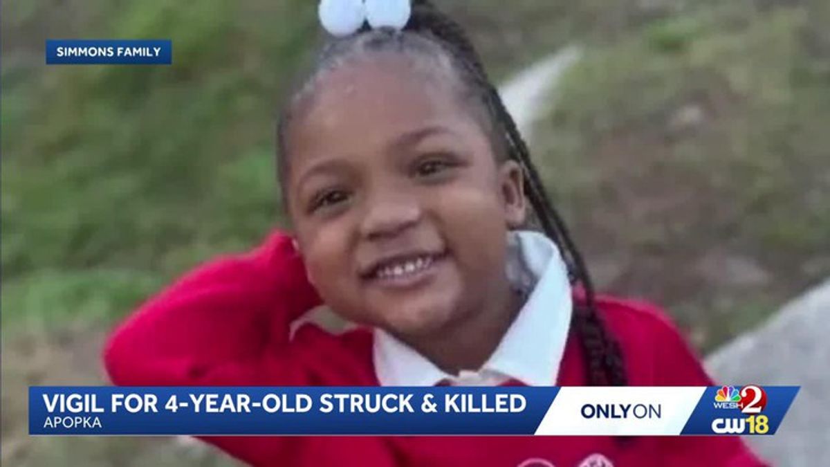 Vigil held for 4-year-old struck and killed in Apopka driveway ...