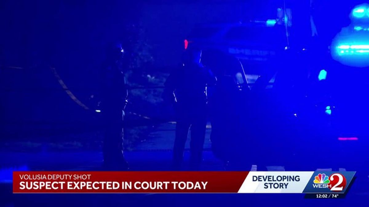 Man accused of shooting Volusia deputy twice appears in court Tuesday ...