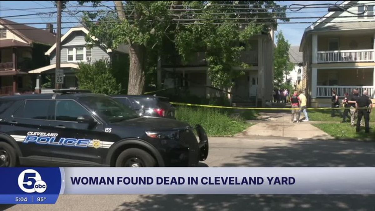 Cleveland officers find woman dead in backyard while conducting welfare ...
