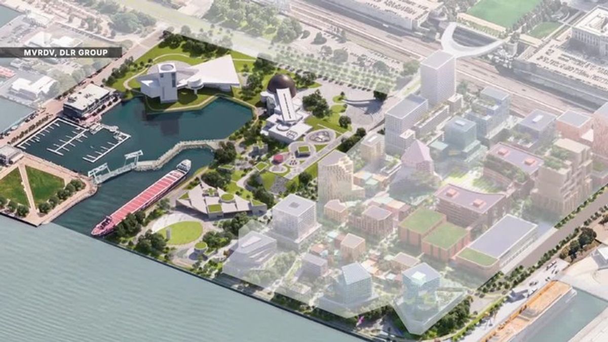 A new vision for remaking Cleveland's lakefront - without a stadium ...