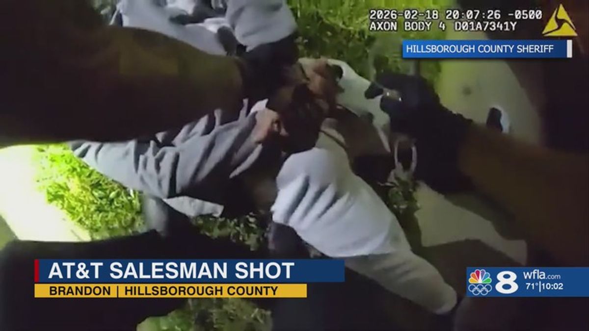 'I hope he's dead': Tampa man charged after firing 9 shots at AT&T ...