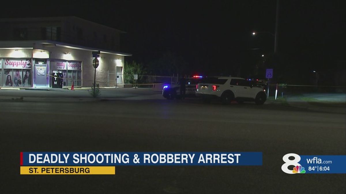 Man arrested following deadly robbery turned shooting in St. Pete ...