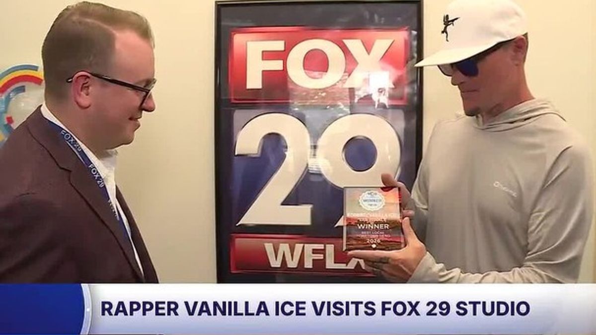 Rapper Vanilla Ice visits WFLX FOX29 studio | Haystack News