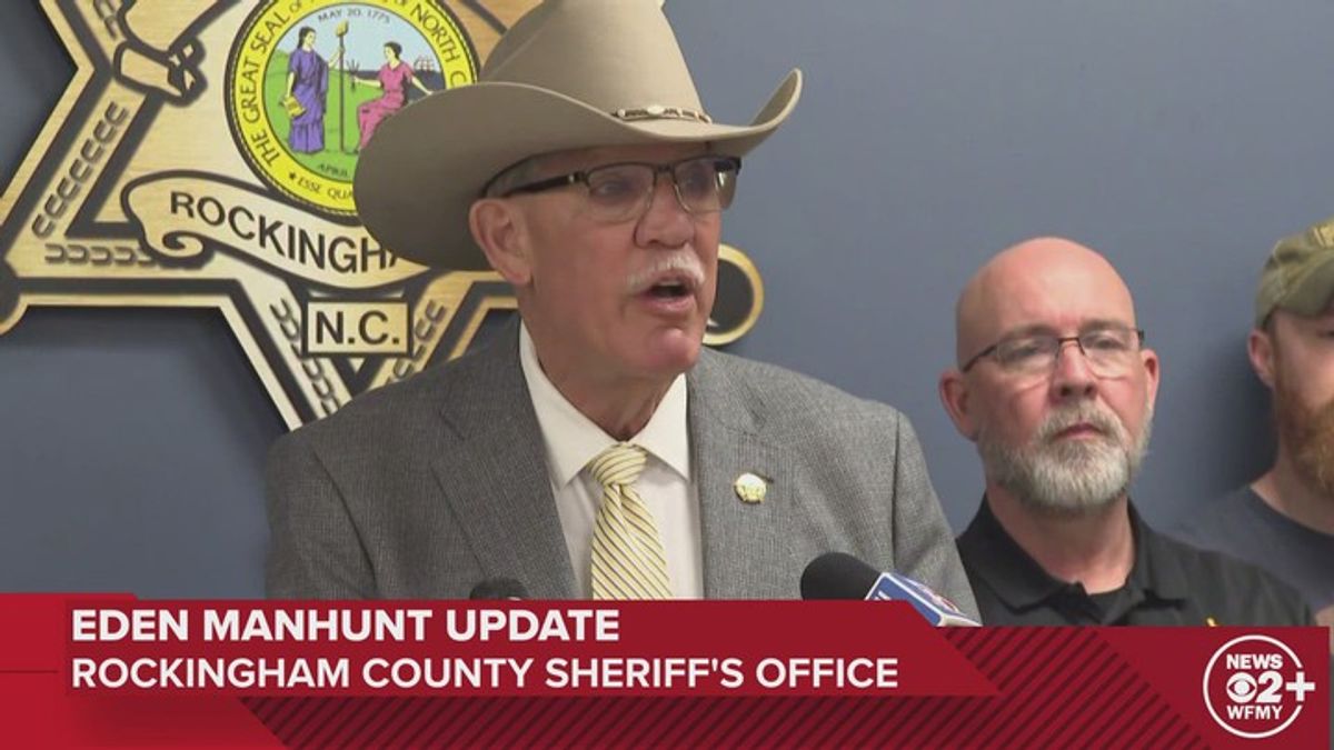 Sheriff Sam Page gives update on multi-day Eden manhunt | Haystack News