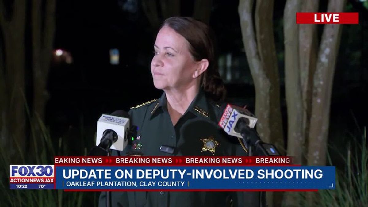Sheriff Michelle Cook gives briefing on deputy-involved shooting ...